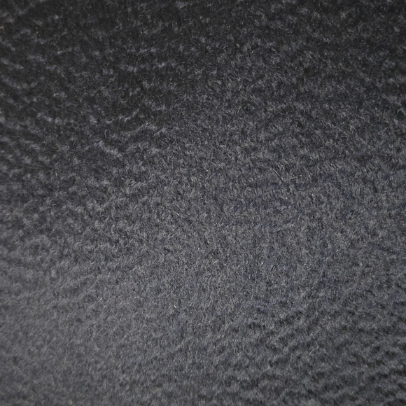 ONE KINGS LANE Solid Cashmere Throw, Navy, Retail Price $295.00US - Picture 2 of 7